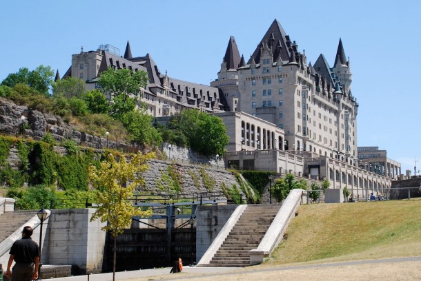 Chateau Laurier & Rideau Canal