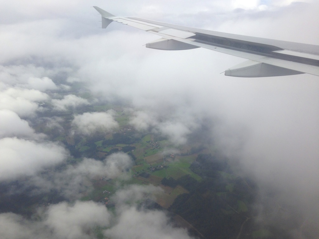 Arriving in Santiago