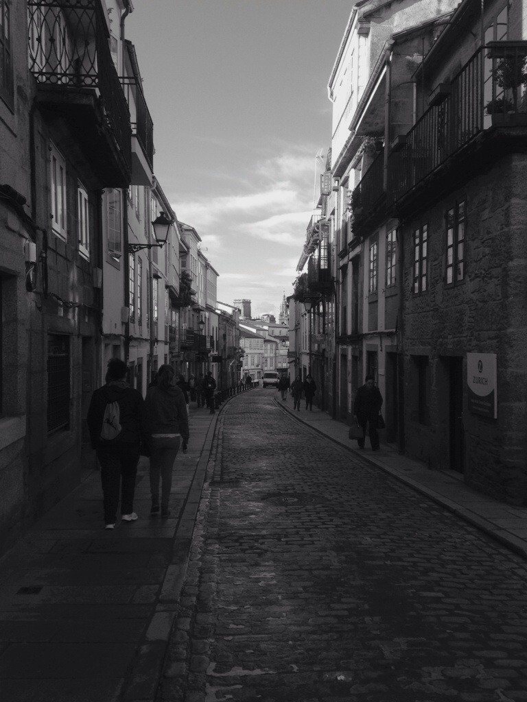 Rúa San Pedro B&W.jpg