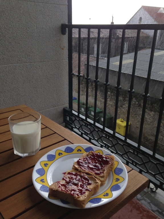 PB&J on a rainy day